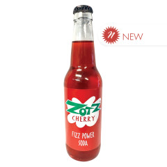 ROCKET FIZZ ZOTZ CHERRY FIZZ POWER SODA 12 OZ