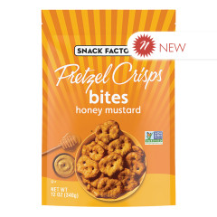 PRETZEL CRISPS BITES HONEY MUSTARD 12 OZ BAG