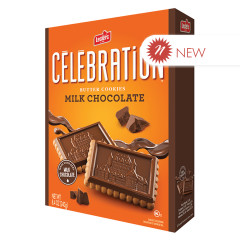 LECLERC CELEBRATION MILK CHOCOLATE COOKIES 8.4 OZ