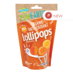 YUMEARTH ORGANIC ANTI-OXIDANT LOLLIPOPS 3.3 OZ