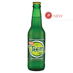 TEEM LIME SODA 12 OZ BOTTLE