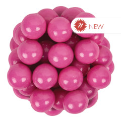 CLEVER CANDY BRIGHT PINK GUMBALLS BUBBLE GUM FLAVORED 850 CT