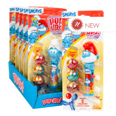 POP UPS  SMURFS 1.26 OZ BLISTER PACK