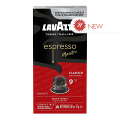 LAVAZZA MAESTRO ITALIAN ESPRESSO NESPRESSO CAPSULES 2.01 OZ