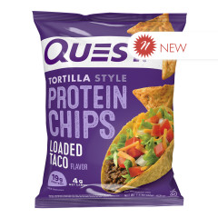 QUEST TORTILLA STYLE PROTEIN CHIPS LOADED TACO 1.1 OZ BAG