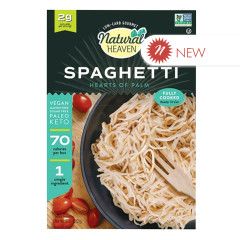 NATURAL HEAVEN HEARTS OF PALM SPAGHETTI PASTA 9 OZ BOX