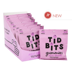 TIDBITS GUMMIES ACAI GRAPE 1.4 OZ BAG