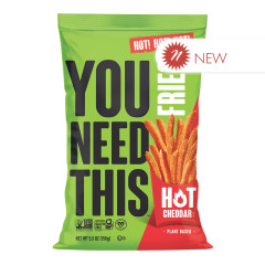 FROM THE GROUND UP YOU NEED THIS HOT CHEDDAR FRIES 5.5 OZ BAG