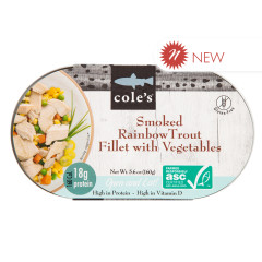 COLE'S - RTE MEAL - TROUT WITH VEGETBLES - 5.6OZ