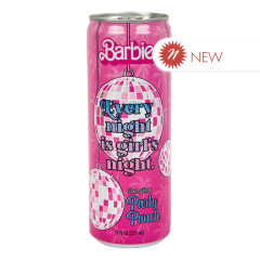 BARBIE CHERRY LIME PARTY PUNCH 12 OZ CAN