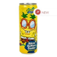 SPONGEBOB SQUAREPANTS BIKINI BOTTOM COOLER 12 OZ CAN