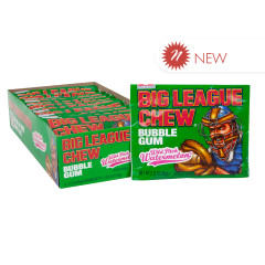 BIG LEAGUE CHEW WATERMELON BUBBLE GUM 2.21 OZ