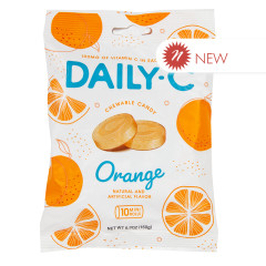 DAILY C ORANGE CANDY 5.3 OZ PEG BAG