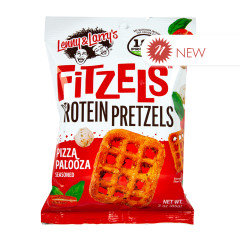 LENNY & LARRY'S PIZZA PALOOZA FITZELS PROTEIN PRETZELS 3 OZ BAG