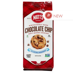 MATT'S COOKIES - SOFT BAKED CHOCOLATE CHIP - 10.5OZ