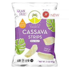 ARTISAN TROPIC CASSAVA STRIPS SEA SALT 2 OZ BAG