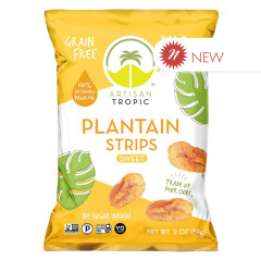 ARTISAN TROPIC - PLANTAIN STRIPS - SWEET - 2OZ