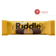 RIDDLE PEANUT BUTTER MILK CHOCOLATE WAFER BARS 1.59 OZ BAR