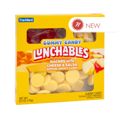 LUNCHABLES - GUMMY NACHOS - 6.2OZ