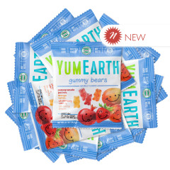 YUM EARTH - GUMMY BEARS - .7OZ