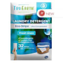 TRU EARTH - LNDRY DET STRIP FRSH LIN - 2.74OZ