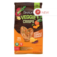 BRETON CHIPOTLE CHEDDAR VEGGIE CRISPS BAG