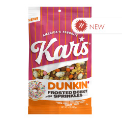 DUNKIN' KARS FROSTED DONUT WITH SPRINKLES 5 OZ BAG