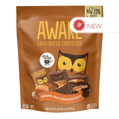 AWAKE - MILK CHOCOLATE CARAMEL BITES(8CT) - 3.8OZ