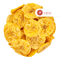 PLANTAIN CHIPS SALTED 22 LB