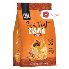 KITCHEN & LOVE CASHEW & DATES SWEET NESTS 3.5 OZ BAG