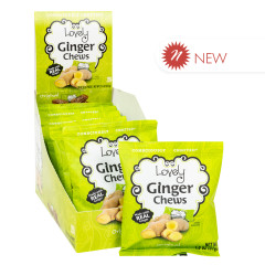 LOVELY CANDY - GINGER CHEWS ORIGINAL - 1.8OZ