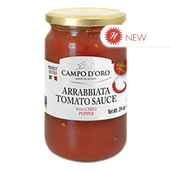 CAMPO D'ORO - TOMATO ARRABBIATA SAUCE - 24OZ