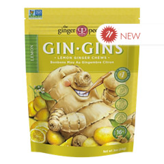 GINGER PEOPLE - GINGER GINS - LEMON CHEWS - 3OZ