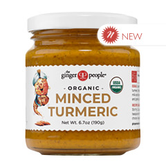 GINGER PEOPLE - ORGANIC MINCED TUMERIC - 6.7OZ