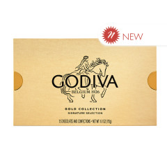 GODIVA GOLD COLLECTION 15 PIECE 6.1 OZ BOX