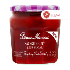 BONNE MAMAN - RASBERRY FRUIT SPREAD - 11.8OZ