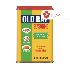 OLD BAY - SEASONING - GARLIC & HERB - 2.62OZ