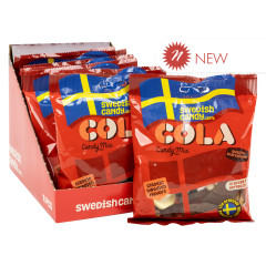 SWEDISHCANDY.COM COLA CANDY MIX 3.5 OZ PEG BAG