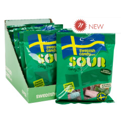 SWEDISHCANDY.COM SOUR CANDY MIX 3.5 OZ PEG BAG