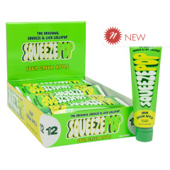 SQUEEZE POP SOUR GREEN APPLE 4 OZ TUBE