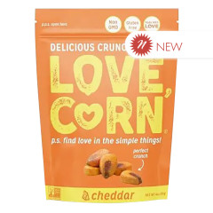 LOVE CORN - CHEDDAR POUCH - 4OZ