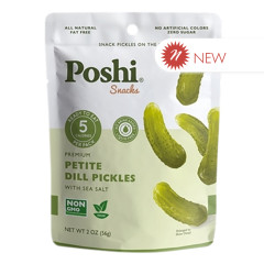 POSHI - PETITE DILL PICKLES - 2OZ