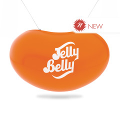 JELLY BELLY - 15IN 3D HANGING BEAN - ORANGE - PK1