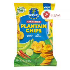 CHIQUITA - PLANTAIN CHIPS - CHILE LIMON - 8OZ