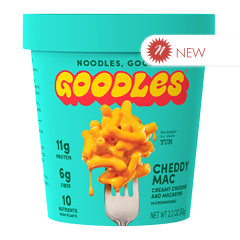 GOODLES - MAC & CHEESE CUP - CHEDDY MAC - 2.2OZ