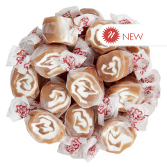 TAFFY TOWN - CARAMEL SWIRLS SALT WATER TAFFY - 10LB