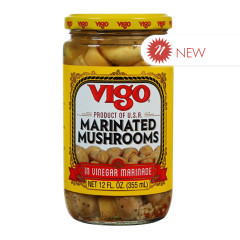 VIGO - MARINATED MUSHROOMS - 12OZ