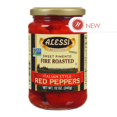 ALESSI - FIRE ROASTED RED PEPPERS - 12OZ