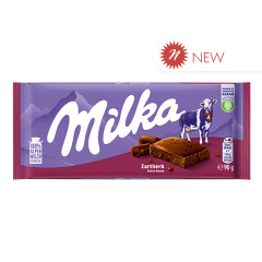 MILKA - ZARTHERB BITTERSWET CHOCOLATE - 3.17OZ