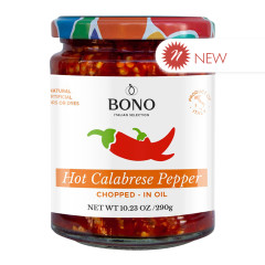 BONO - HOT CALABRESE PEPPER CHOPPED - 10.23OZ